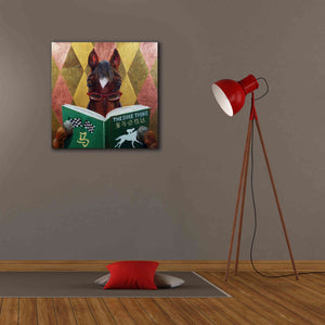 'Wise Bet' by Lucia Heffernan, Canvas Wall Art,26x26