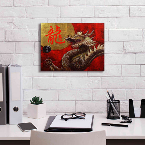 Image of 'Yoyo Master' by Lucia Heffernan, Canvas Wall Art,16x12