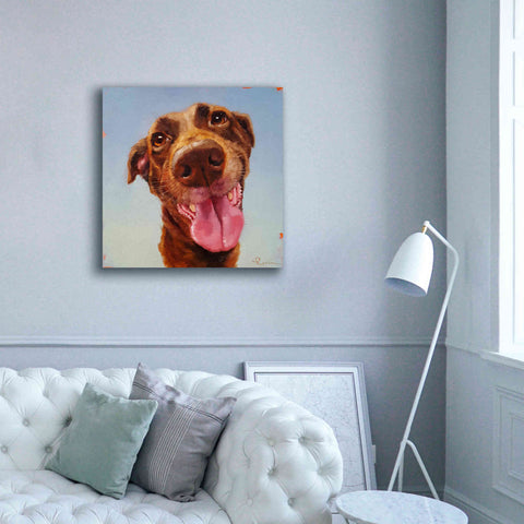 Image of 'Follow Your Nose 5' by Lucia Heffernan, Canvas Wall Art,37x37