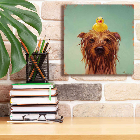 Image of 'Bath Time' by Lucia Heffernan, Canvas Wall Art,12x12
