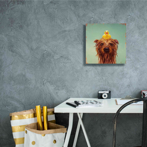 Image of 'Bath Time' by Lucia Heffernan, Canvas Wall Art,12x12