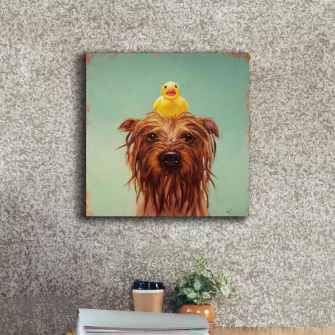 Image of 'Bath Time' by Lucia Heffernan, Canvas Wall Art,18x18