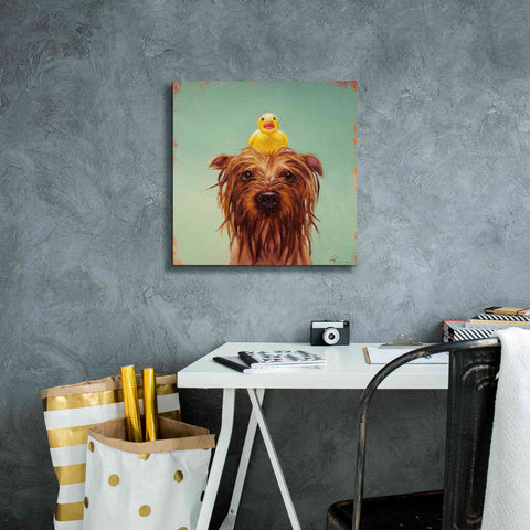 Image of 'Bath Time' by Lucia Heffernan, Canvas Wall Art,18x18