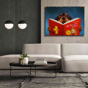 '50 Scents of Grey' by Lucia Heffernan, Canvas Wall Art,54x40