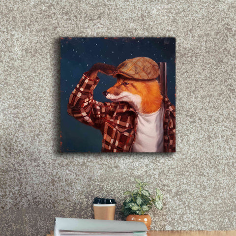 Image of 'Fox Hunt' by Lucia Heffernan, Canvas Wall Art,18x18