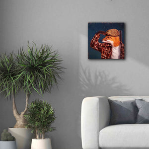 'Fox Hunt' by Lucia Heffernan, Canvas Wall Art,18x18