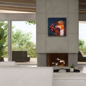 'Fox Hunt' by Lucia Heffernan, Canvas Wall Art,26x26