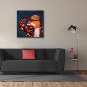 'Fox Hunt' by Lucia Heffernan, Canvas Wall Art,37x37