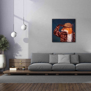 'Fox Hunt' by Lucia Heffernan, Canvas Wall Art,37x37