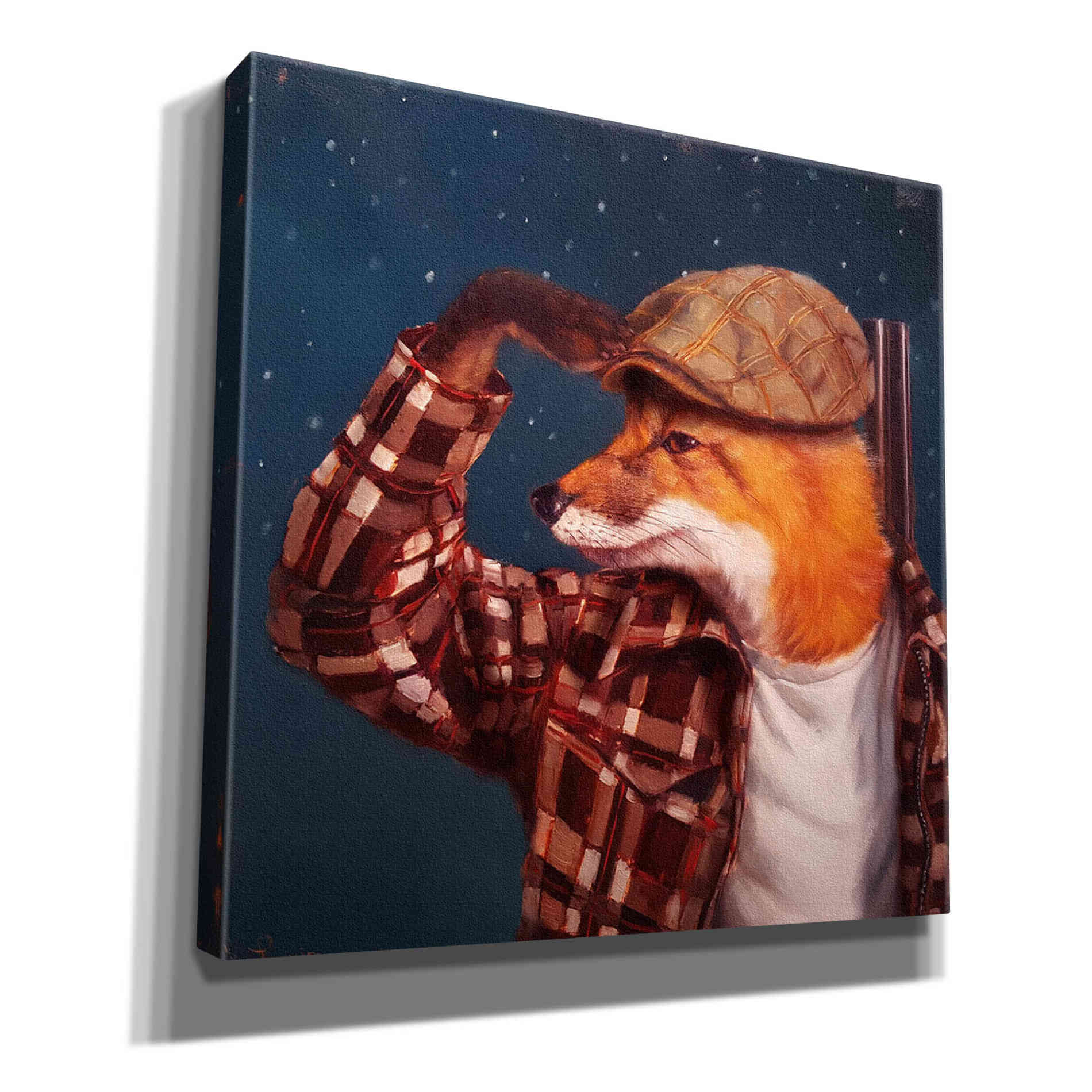 'Fox Hunt' by Lucia Heffernan, Canvas Wall Art