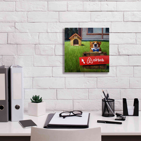 Image of 'K9 BNB' by Lucia Heffernan, Canvas Wall Art,12x12