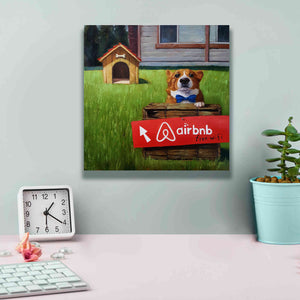 'K9 BNB' by Lucia Heffernan, Canvas Wall Art,12x12