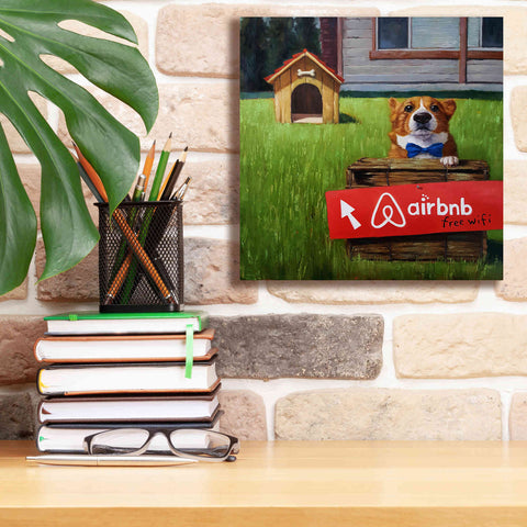 Image of 'K9 BNB' by Lucia Heffernan, Canvas Wall Art,12x12