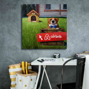 'K9 BNB' by Lucia Heffernan, Canvas Wall Art,26x26