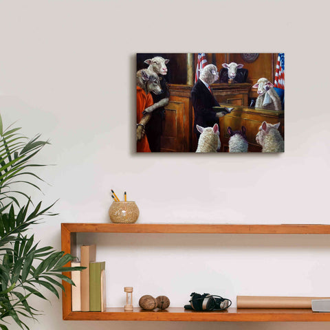 Image of 'Eyewitness' by Lucia Heffernan, Canvas Wall Art,18x12