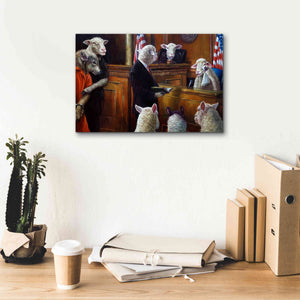 'Eyewitness' by Lucia Heffernan, Canvas Wall Art,18x12
