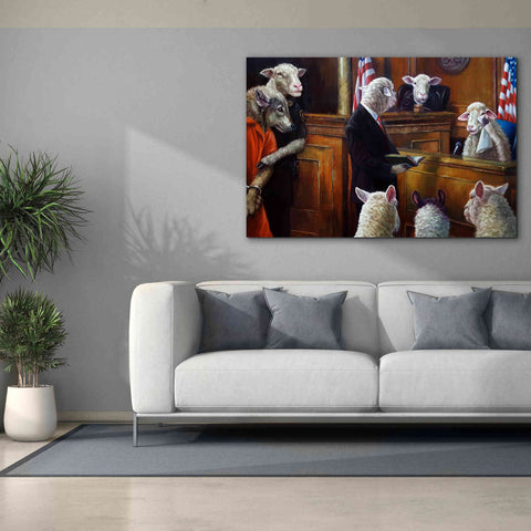 Image of 'Eyewitness' by Lucia Heffernan, Canvas Wall Art,60x40