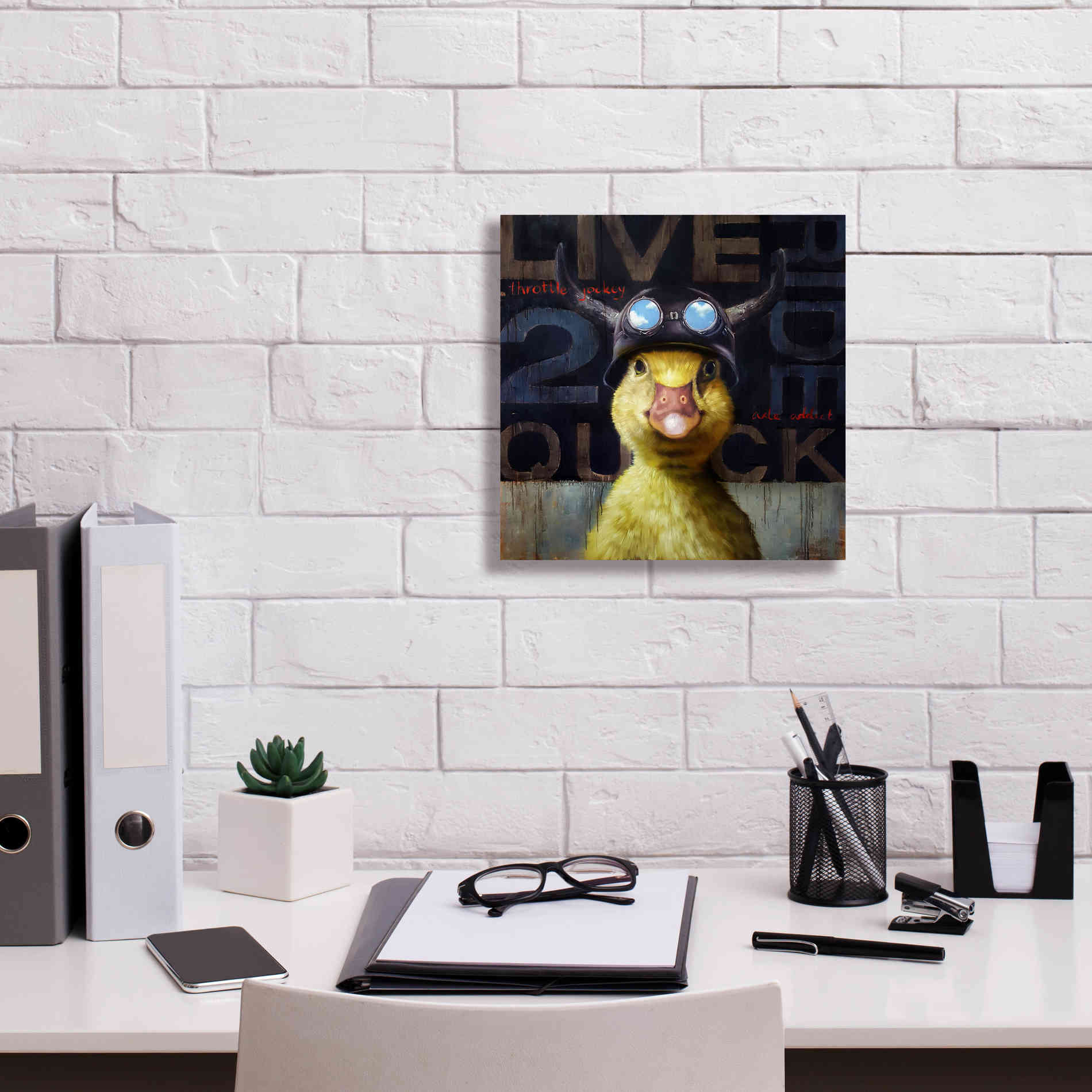 'Full Throttle' by Lucia Heffernan, Canvas Wall Art,12x12
