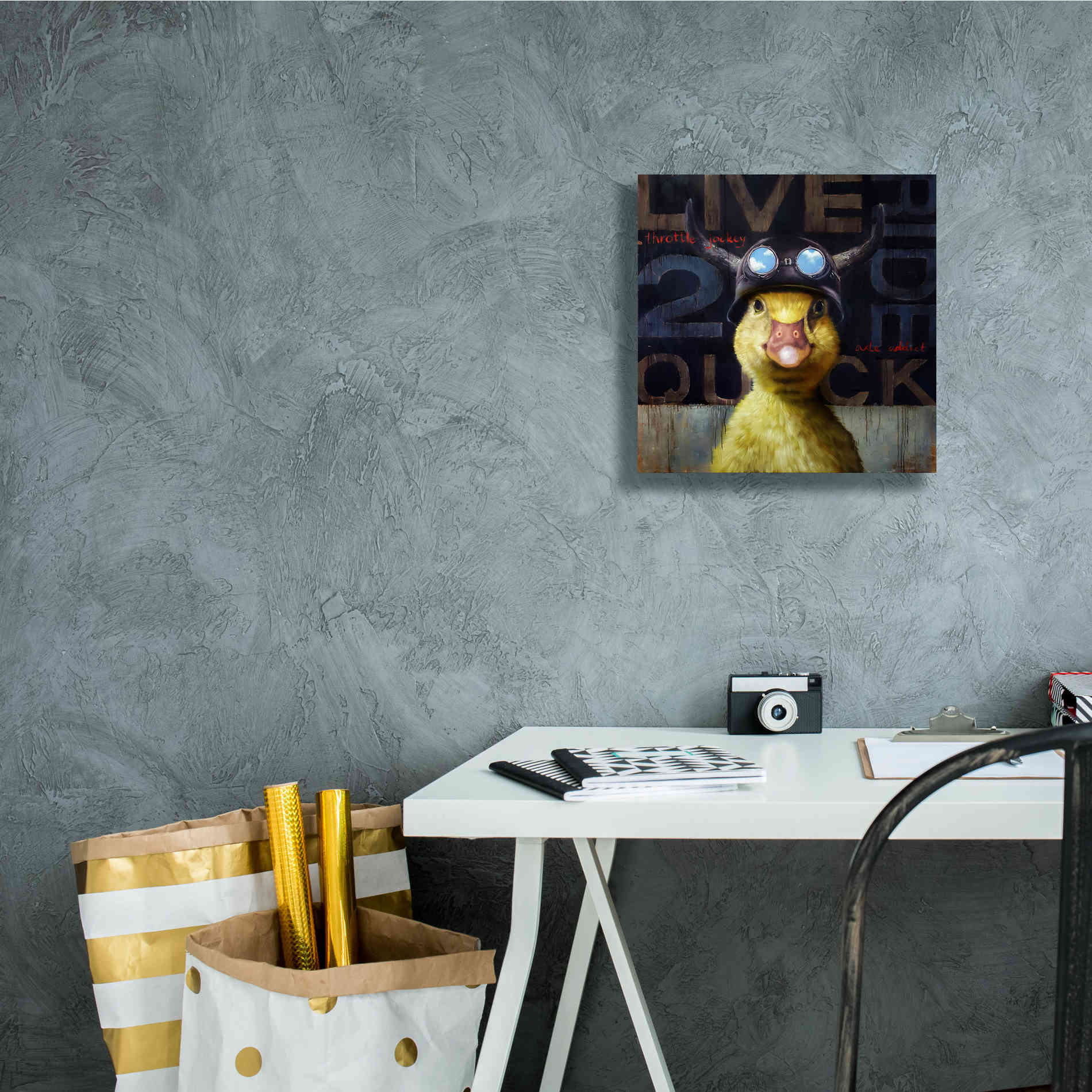 'Full Throttle' by Lucia Heffernan, Canvas Wall Art,12x12