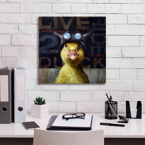 Image of 'Full Throttle' by Lucia Heffernan, Canvas Wall Art,18x18