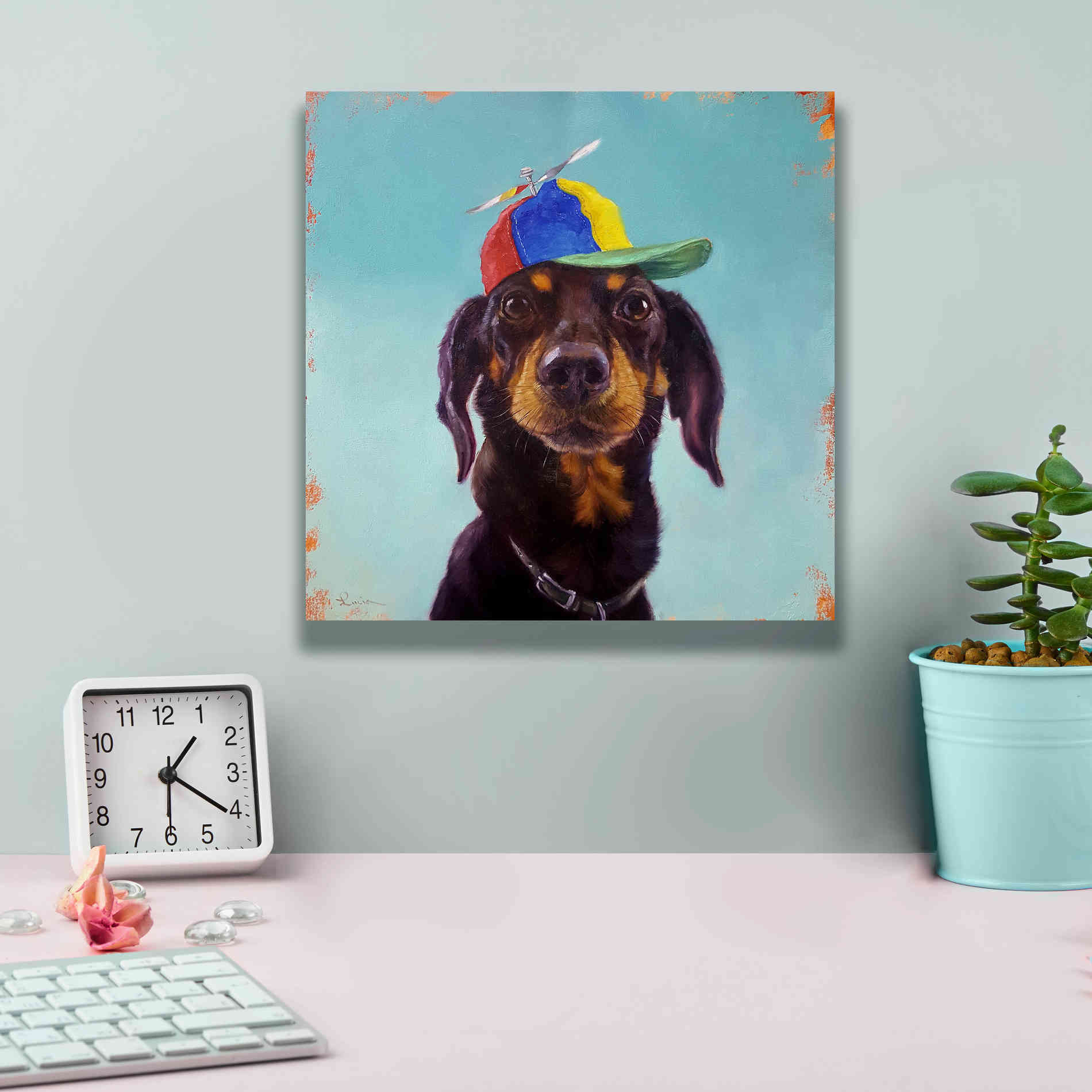 'Marcelo' by Lucia Heffernan, Canvas Wall Art,12x12