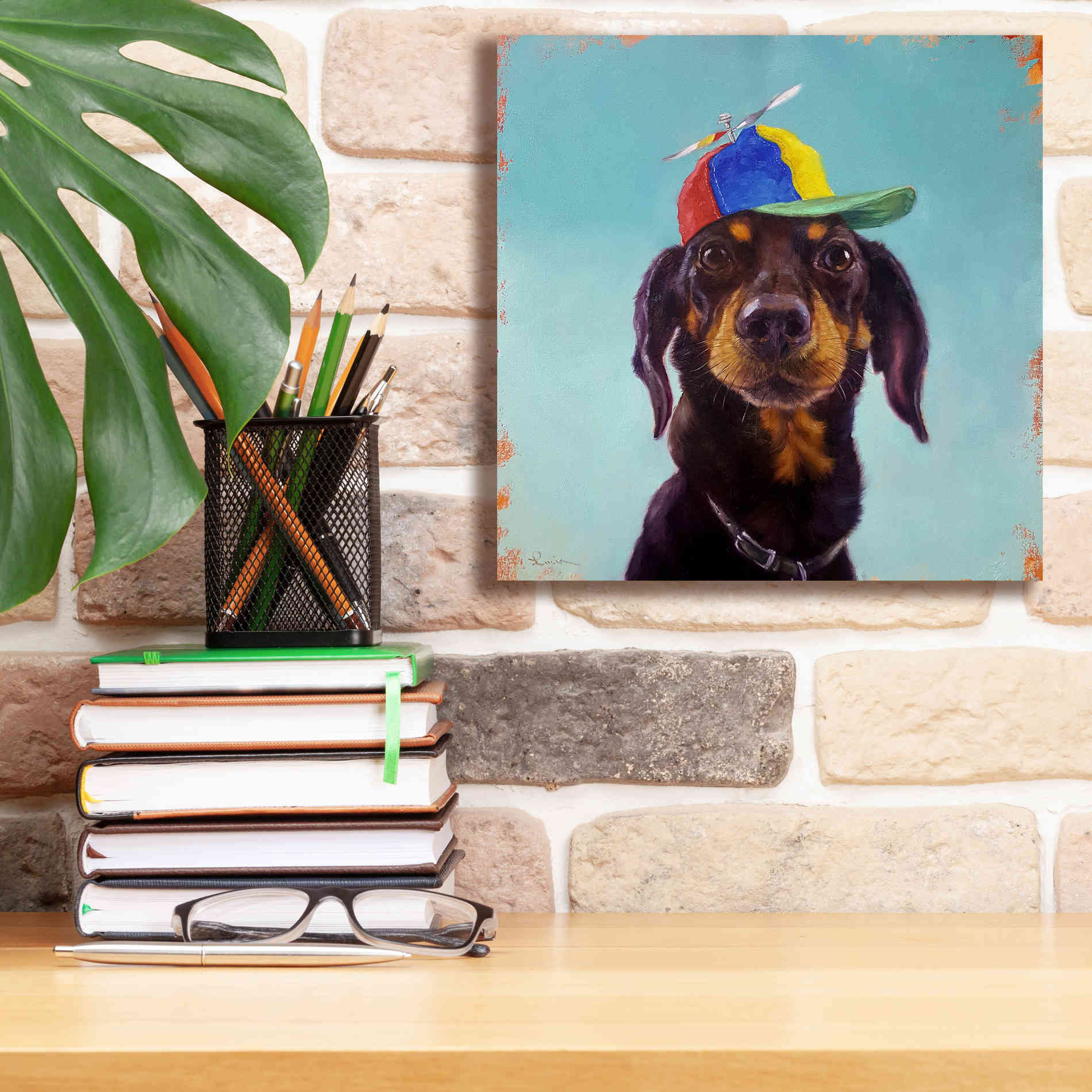 'Marcelo' by Lucia Heffernan, Canvas Wall Art,12x12