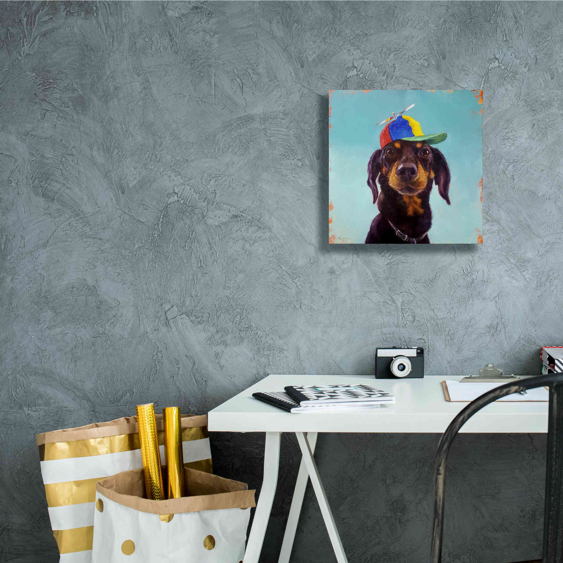 'Marcelo' by Lucia Heffernan, Canvas Wall Art,12x12