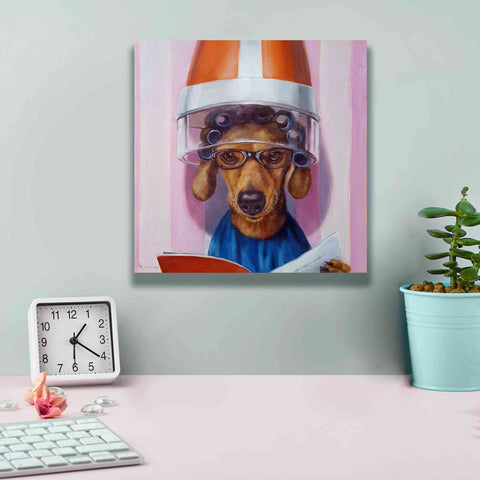 Image of 'Ms. Canela' by Lucia Heffernan, Canvas Wall Art,12x12