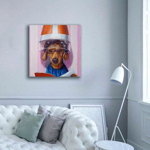 Image of 'Ms. Canela' by Lucia Heffernan, Canvas Wall Art,37x37