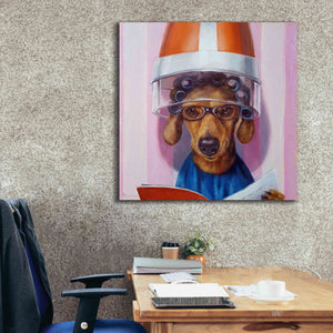 'Ms. Canela' by Lucia Heffernan, Canvas Wall Art,37x37