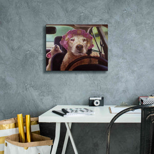'Mommy Chauffeur' by Lucia Heffernan, Canvas Wall Art,16x12