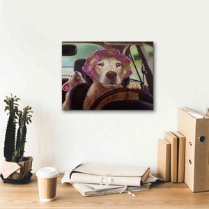 'Mommy Chauffeur' by Lucia Heffernan, Canvas Wall Art,16x12