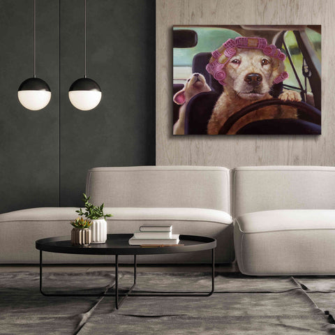 Image of 'Mommy Chauffeur' by Lucia Heffernan, Canvas Wall Art,54x40