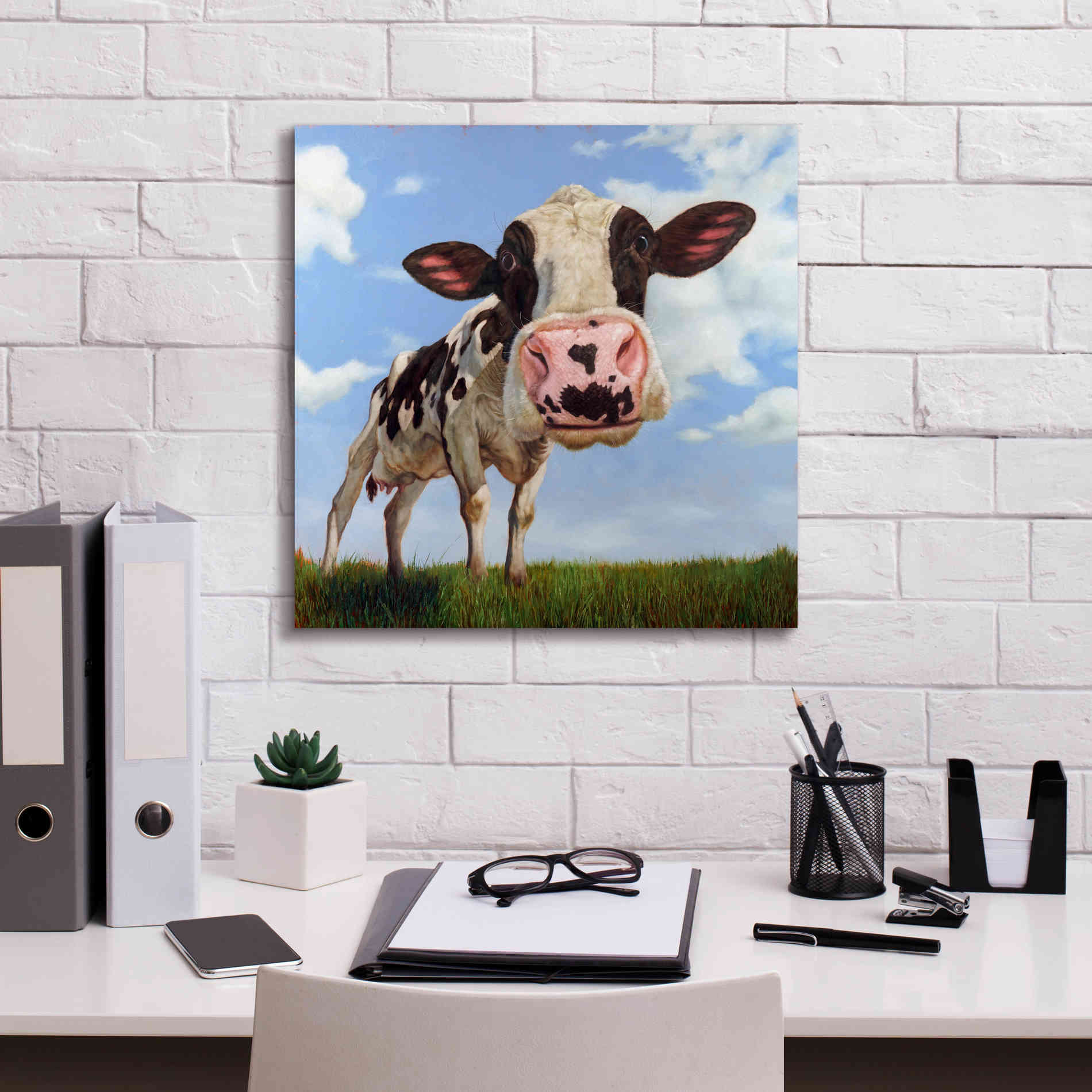 'Penelope' by Lucia Heffernan, Canvas Wall Art,18x18