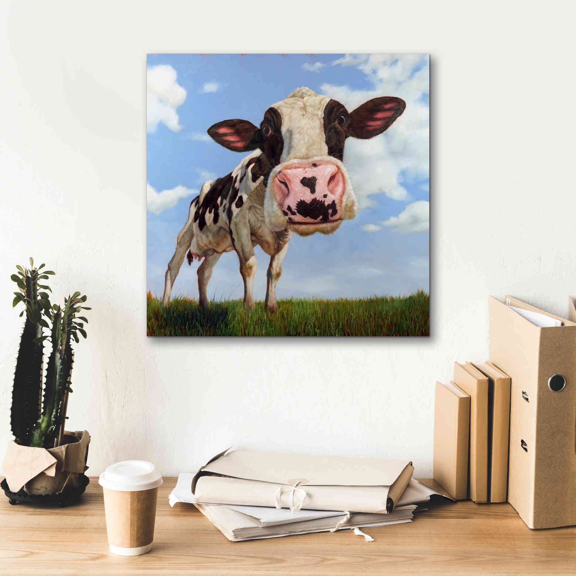 'Penelope' by Lucia Heffernan, Canvas Wall Art,18x18