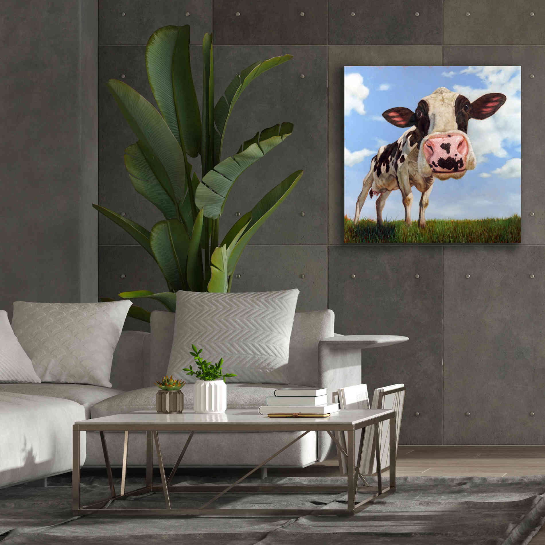 'Penelope' by Lucia Heffernan, Canvas Wall Art,37x37