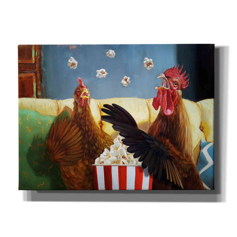 Image of 'Popcorn Chickens' by Lucia Heffernan, Canvas Wall Art