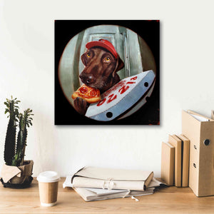 'Pupperoni' by Lucia Heffernan, Canvas Wall Art,18x18