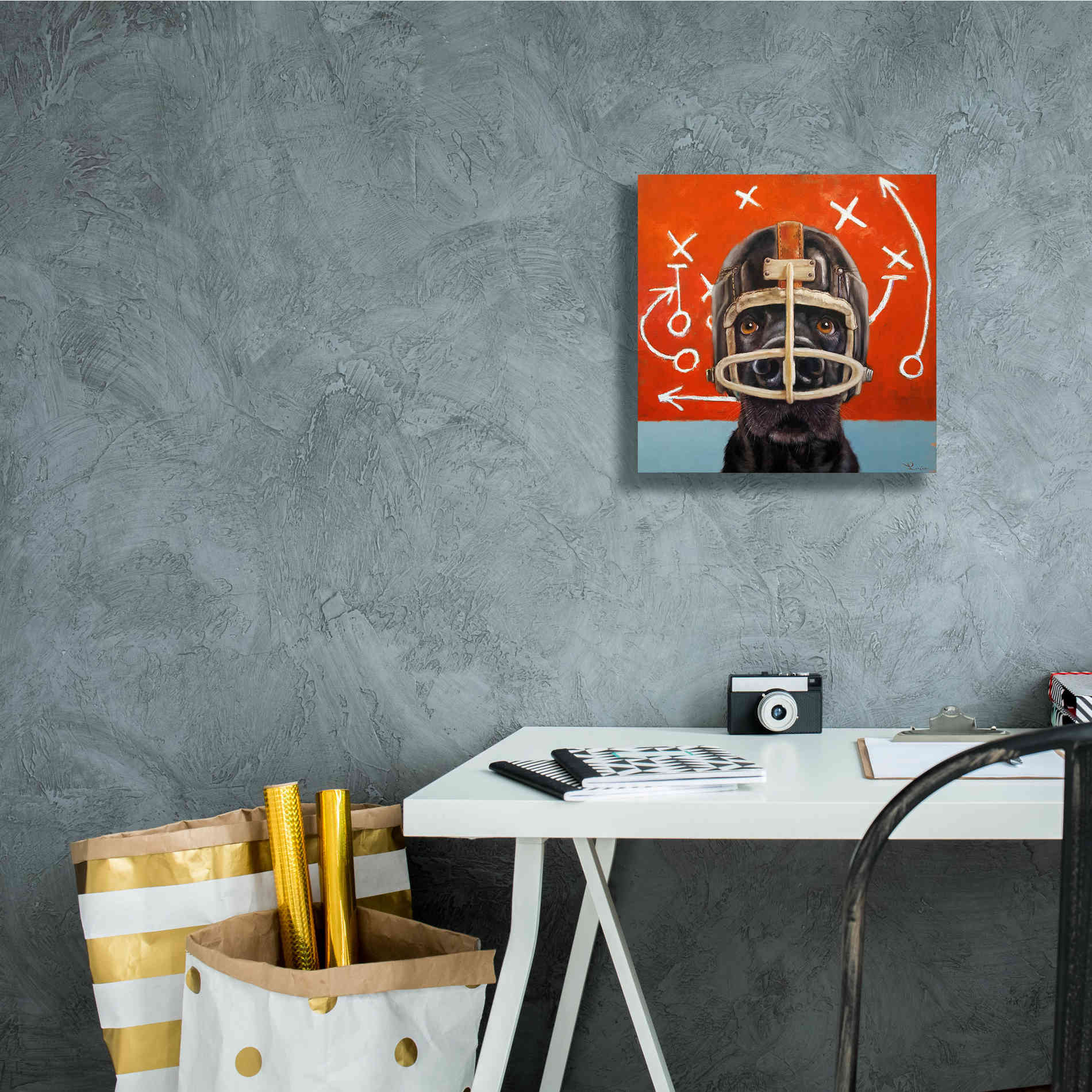 'Rookie' by Lucia Heffernan, Canvas Wall Art,12x12