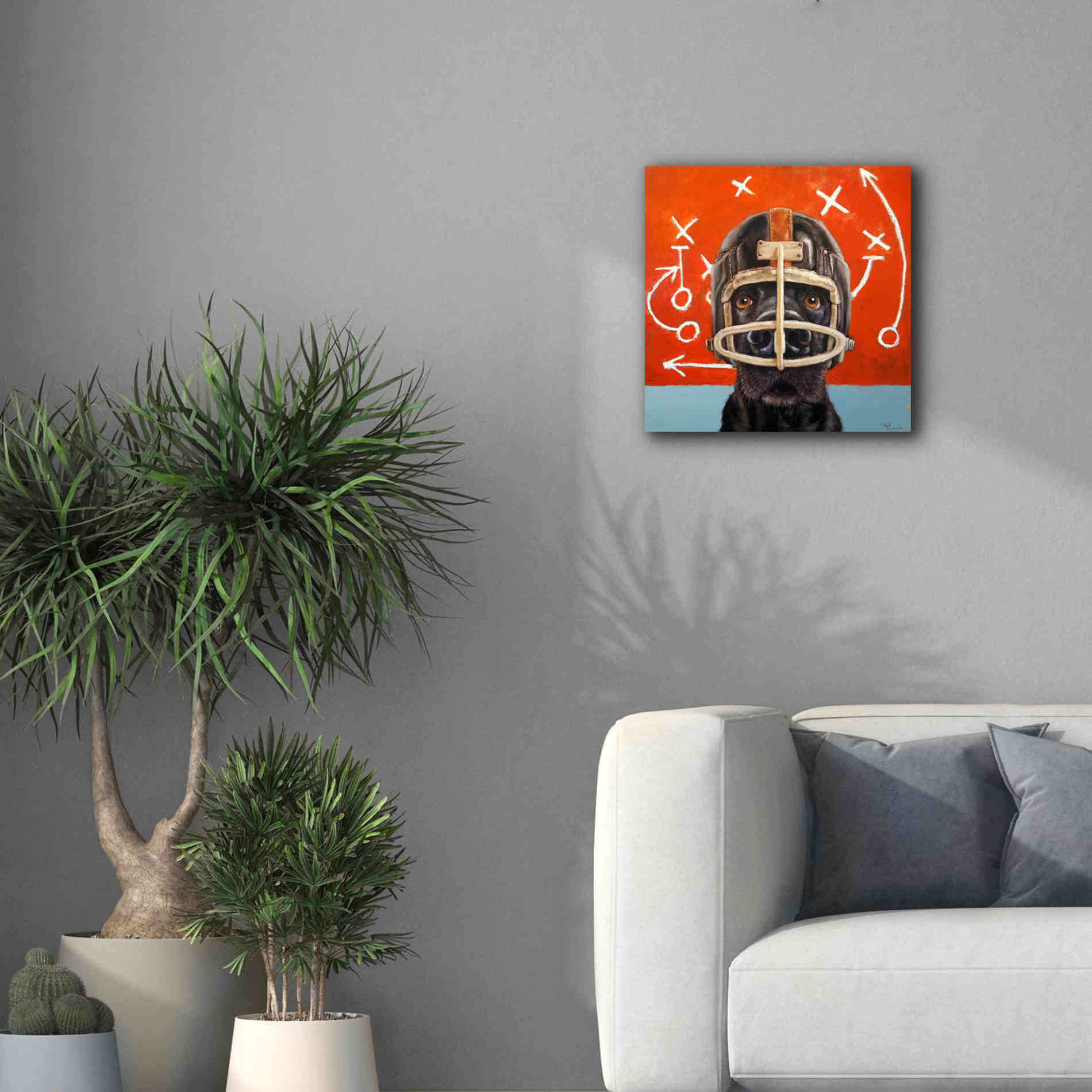 'Rookie' by Lucia Heffernan, Canvas Wall Art,18x18