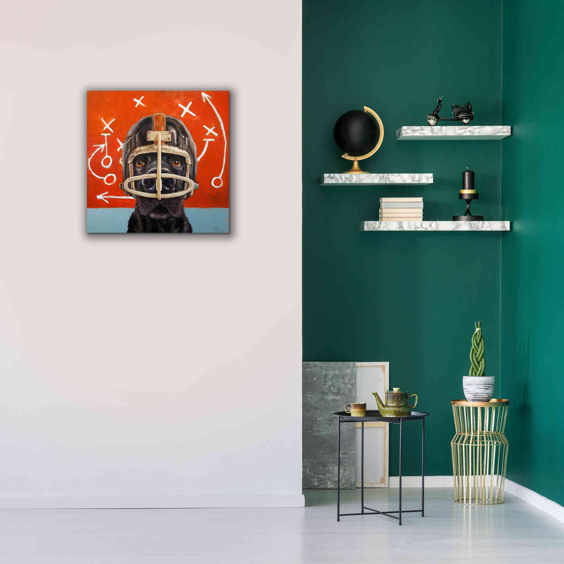 'Rookie' by Lucia Heffernan, Canvas Wall Art,26x26