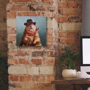 'Underground Cowboy' by Lucia Heffernan, Canvas Wall Art,12x12
