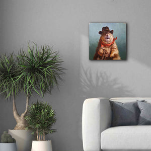 'Underground Cowboy' by Lucia Heffernan, Canvas Wall Art,18x18