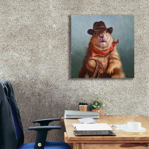 Image of 'Underground Cowboy' by Lucia Heffernan, Canvas Wall Art,26x26