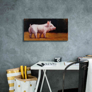'Wilbur' by Lucia Heffernan, Canvas Wall Art,24x12