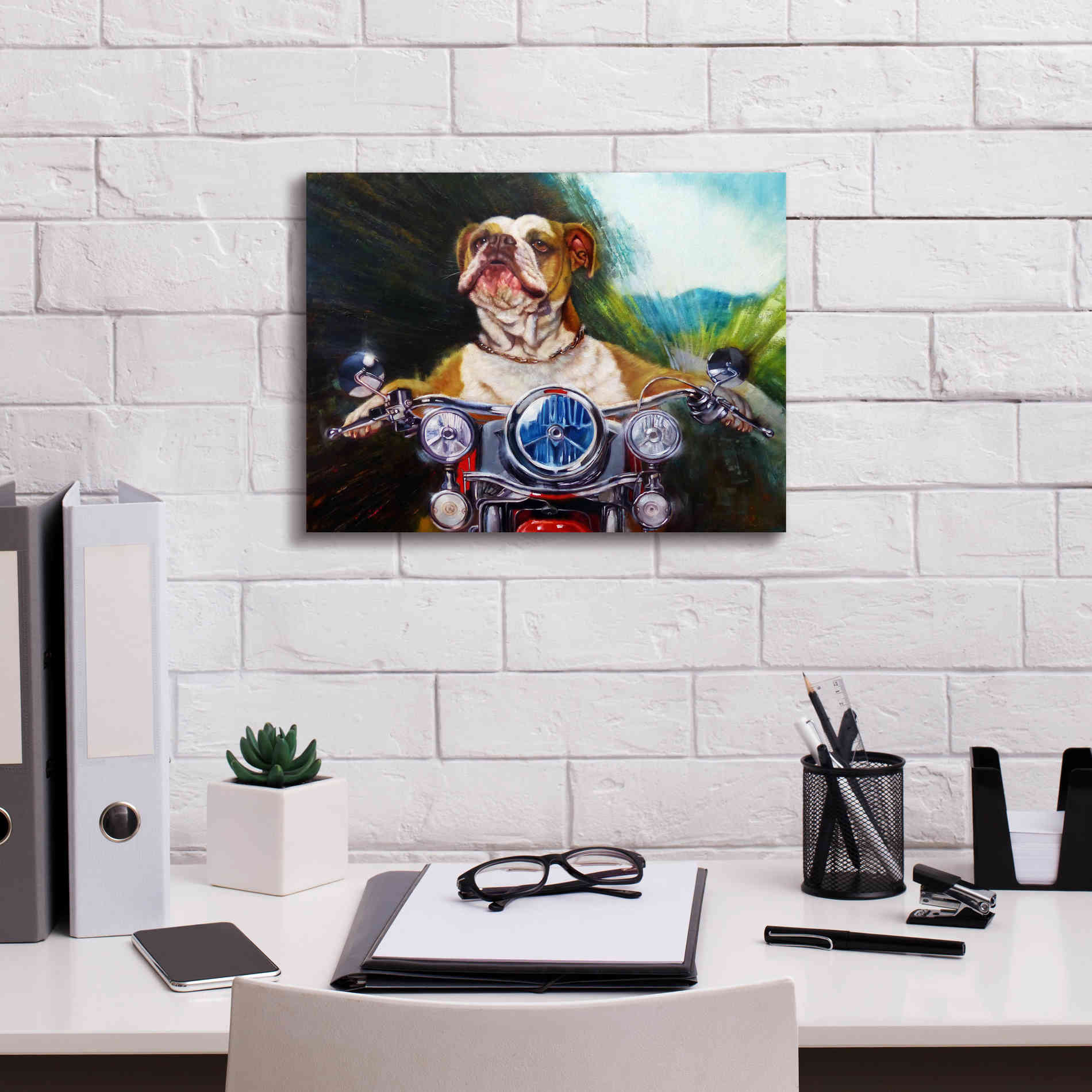 'Born To Be Wild' by Lucia Heffernan, Canvas Wall Art,16x12