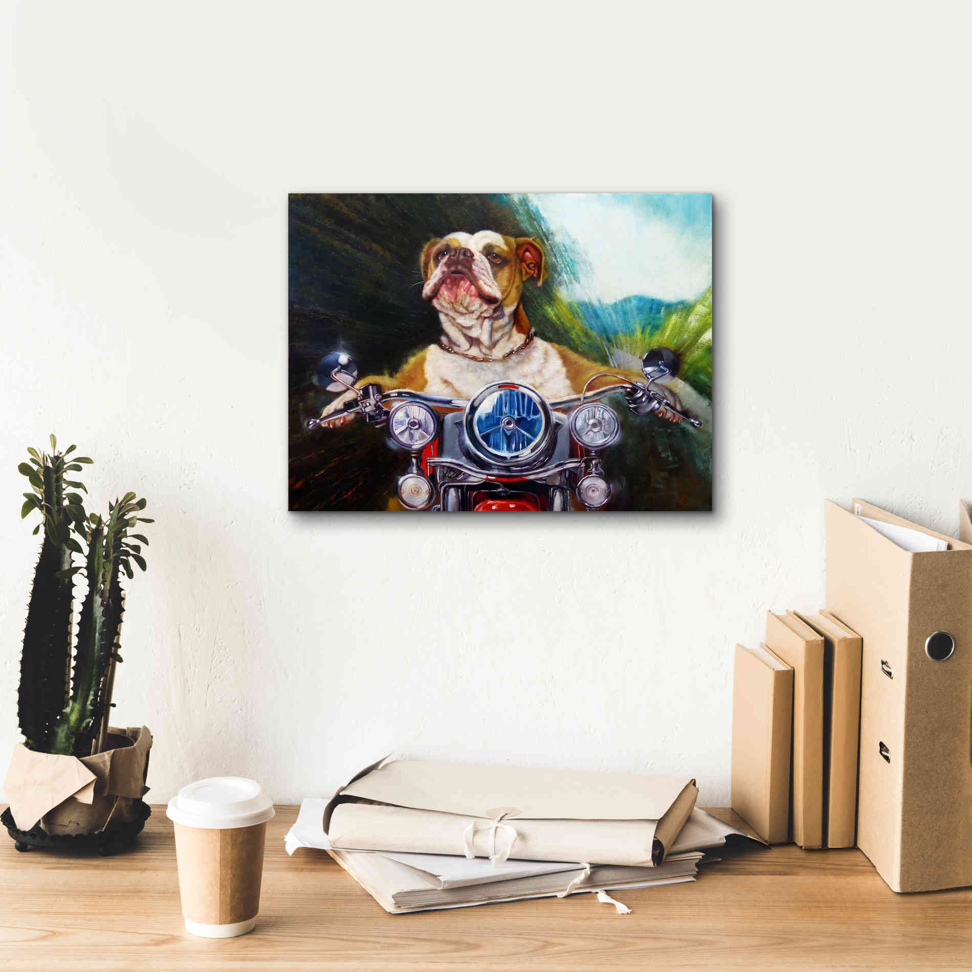 'Born To Be Wild' by Lucia Heffernan, Canvas Wall Art,16x12