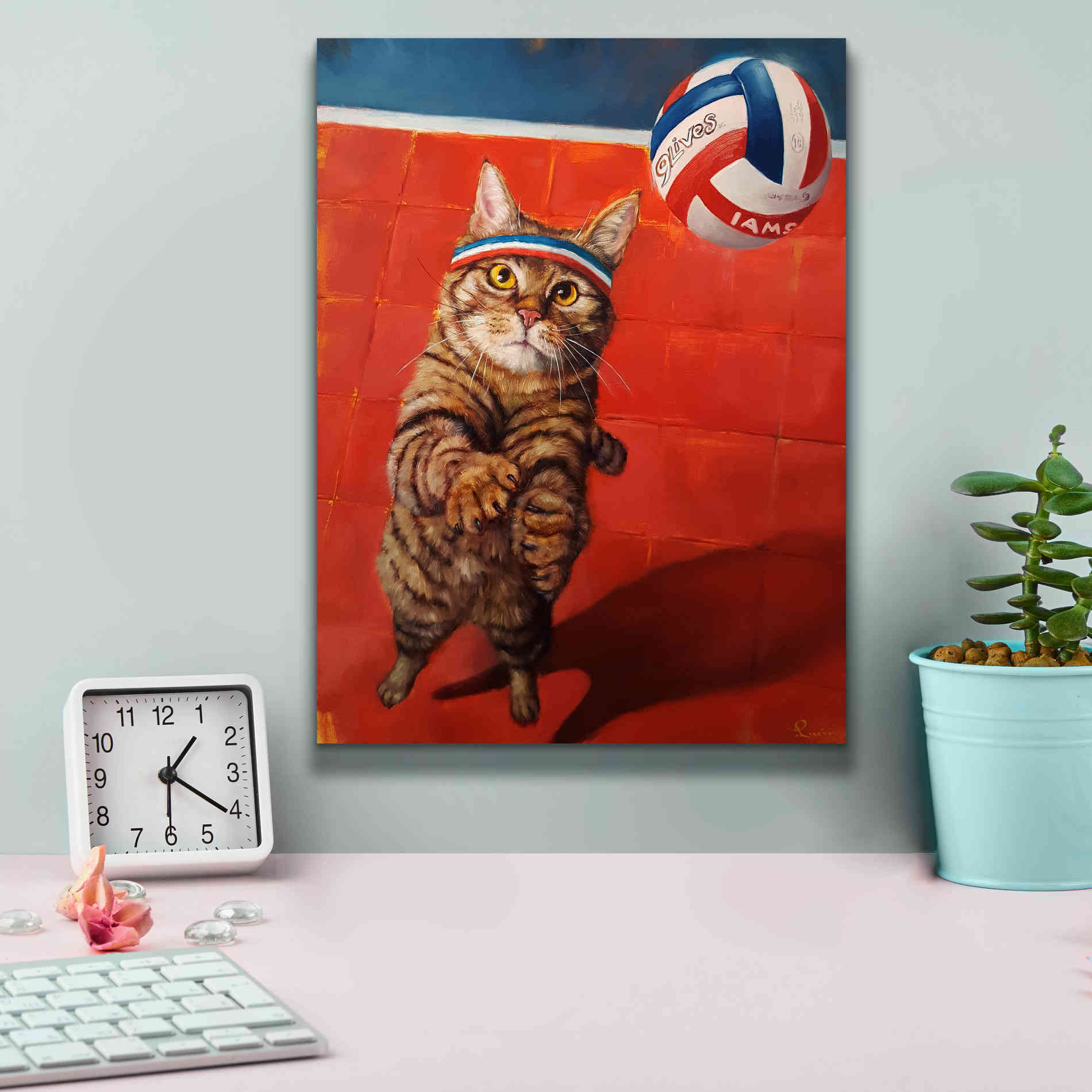 'The Setter' by Lucia Heffernan, Canvas Wall Art,12x16