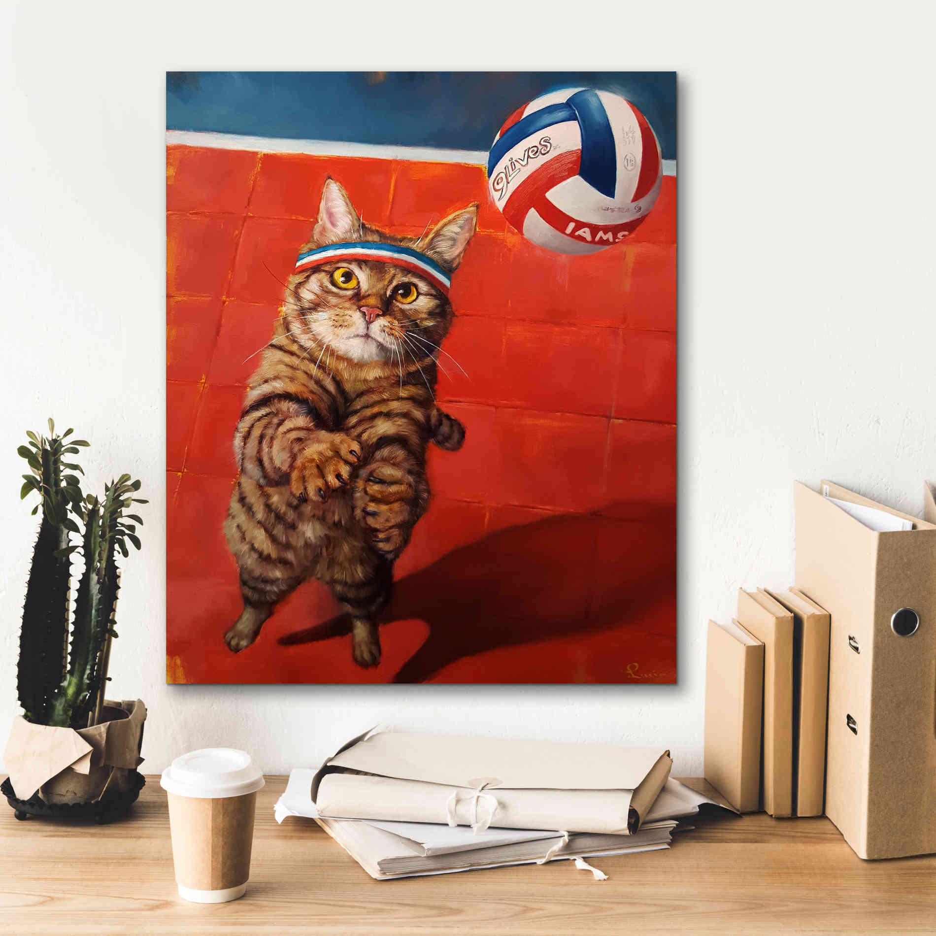 'The Setter' by Lucia Heffernan, Canvas Wall Art,20x24