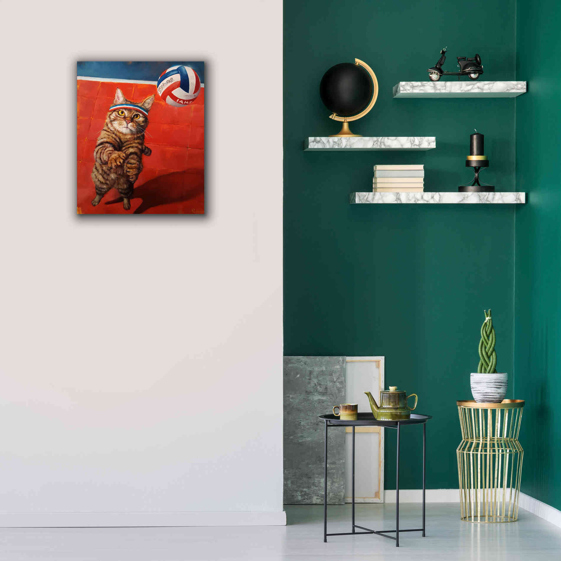 'The Setter' by Lucia Heffernan, Canvas Wall Art,20x24